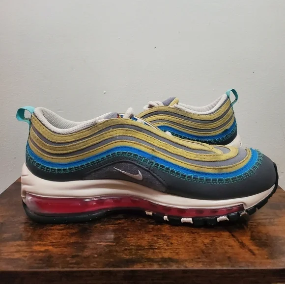 Nike Air Max 97 Air Sprung Iron Grey Size 5.5 Youth - Picture 7 of 13